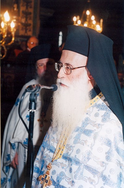 Ι.Ν. της Του Θεού Σοφίας κατά τη χειροθεσίαν εις Αρχιμανδρίτη